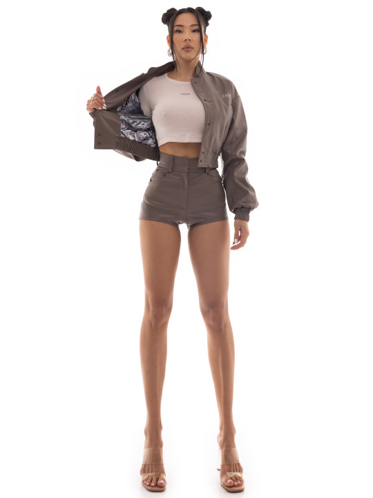 Бомбер leather 2