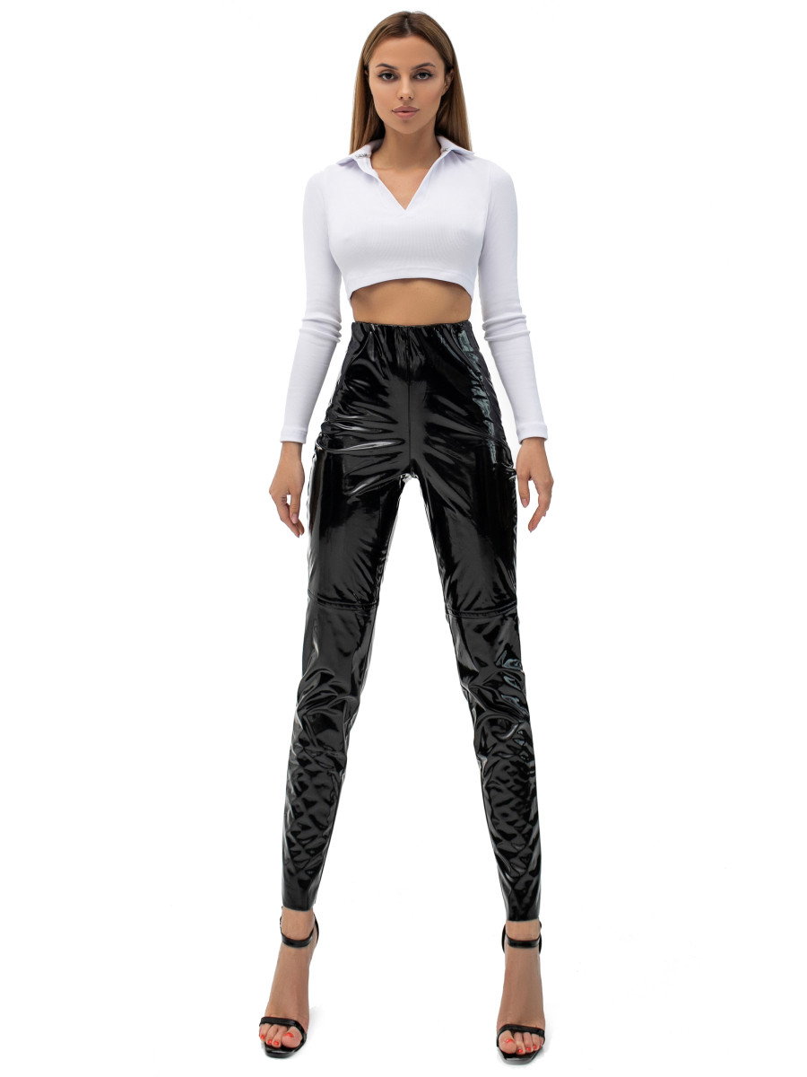 Брюки latex skinny