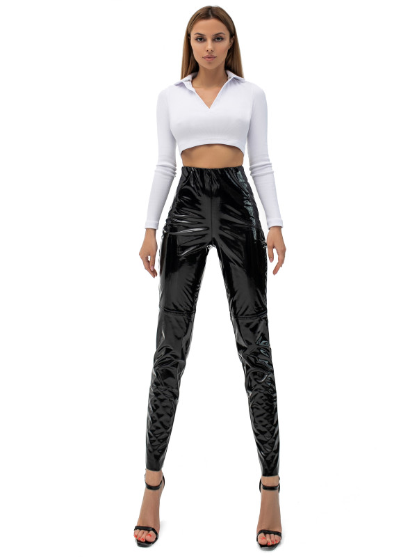 Брюки latex skinny