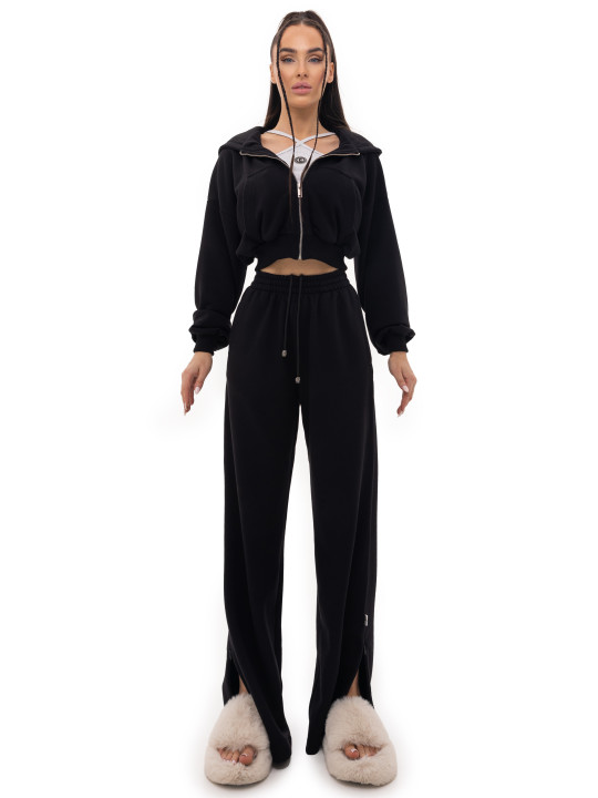 Cropped zip jacket