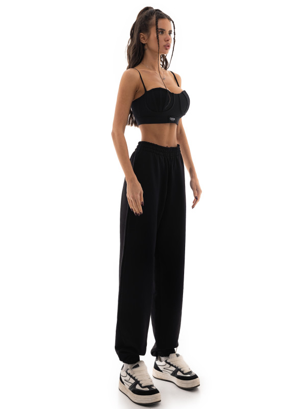 Joggers with cuffs