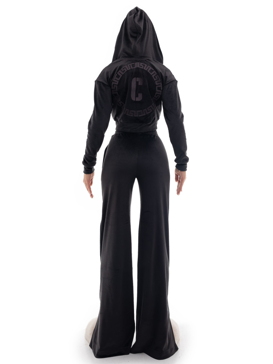 Plush velour suit