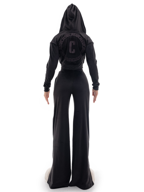Plush velour suit