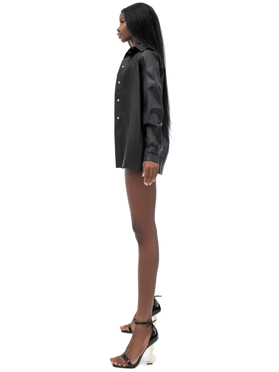 Костюм leather shorts