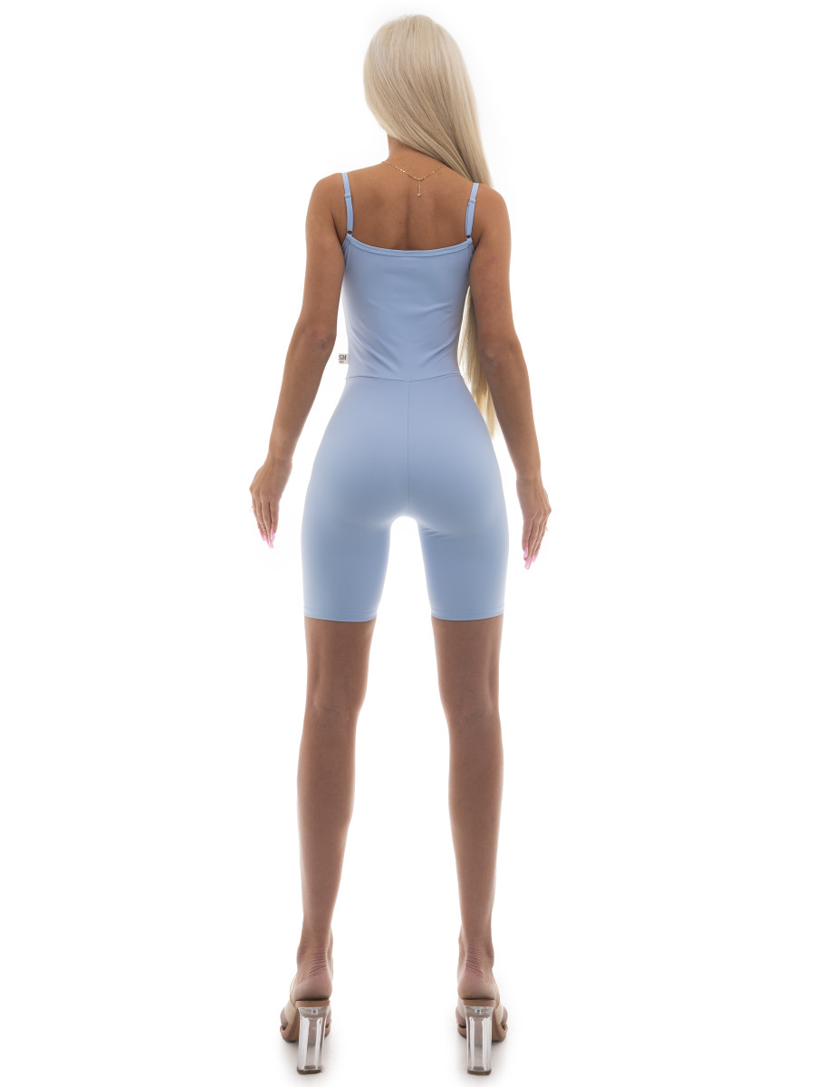 Skinny shorts jumpsuit 004