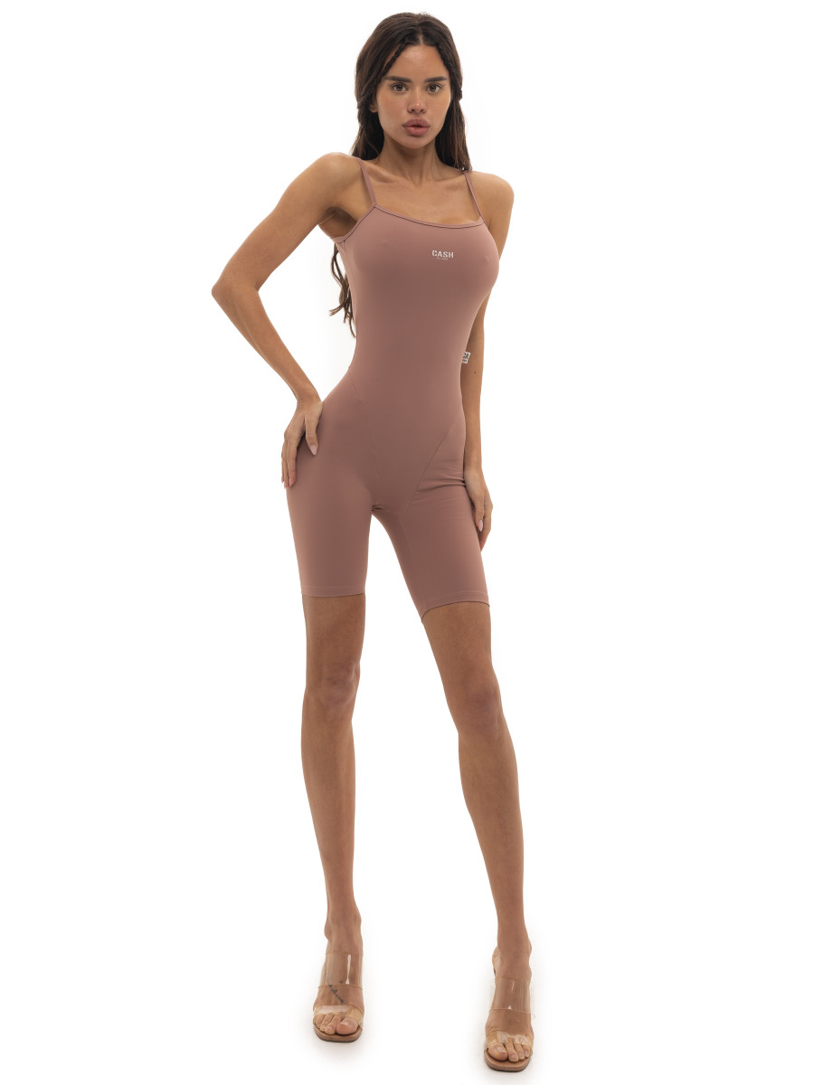 Skinny shorts jumpsuit 004