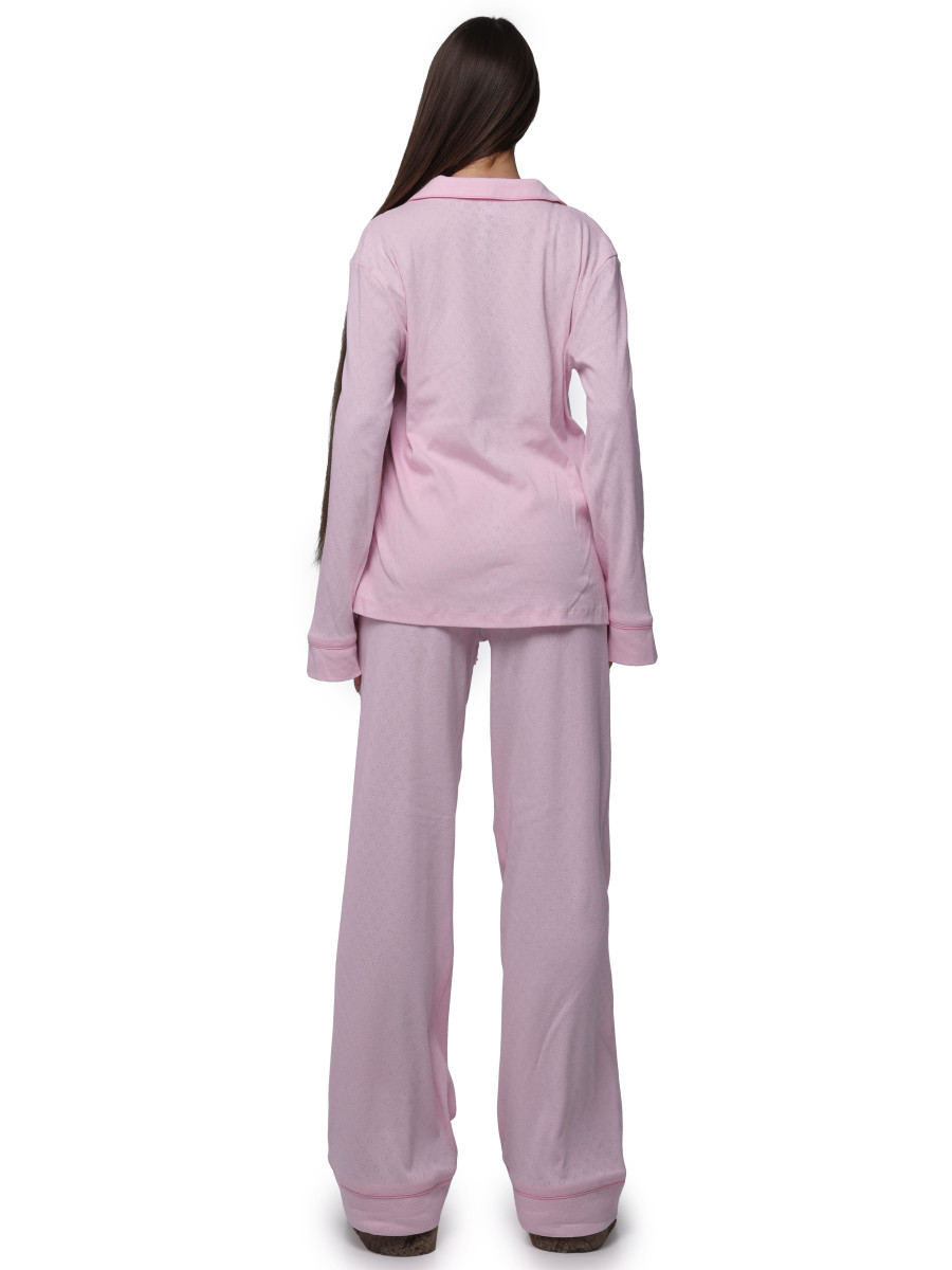 angel pink suit