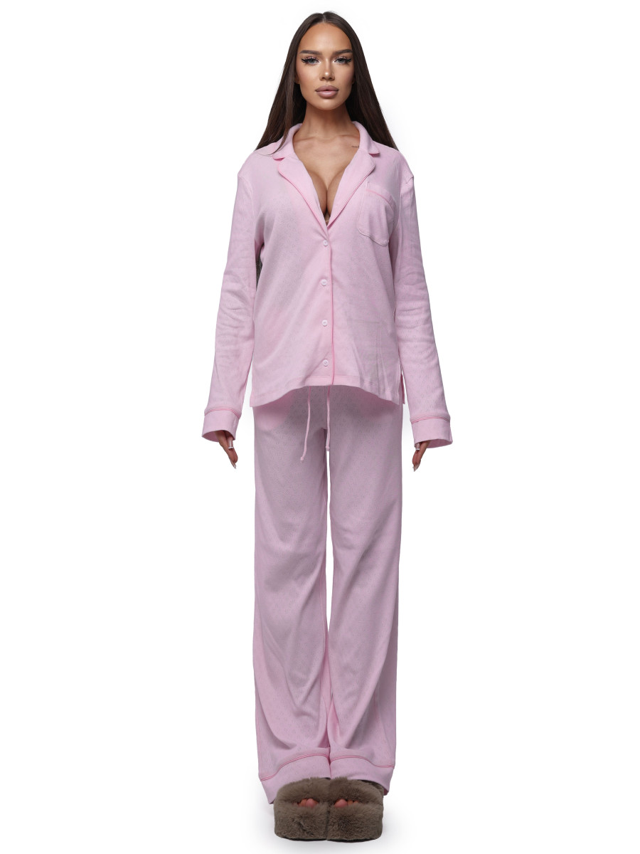 angel pink suit
