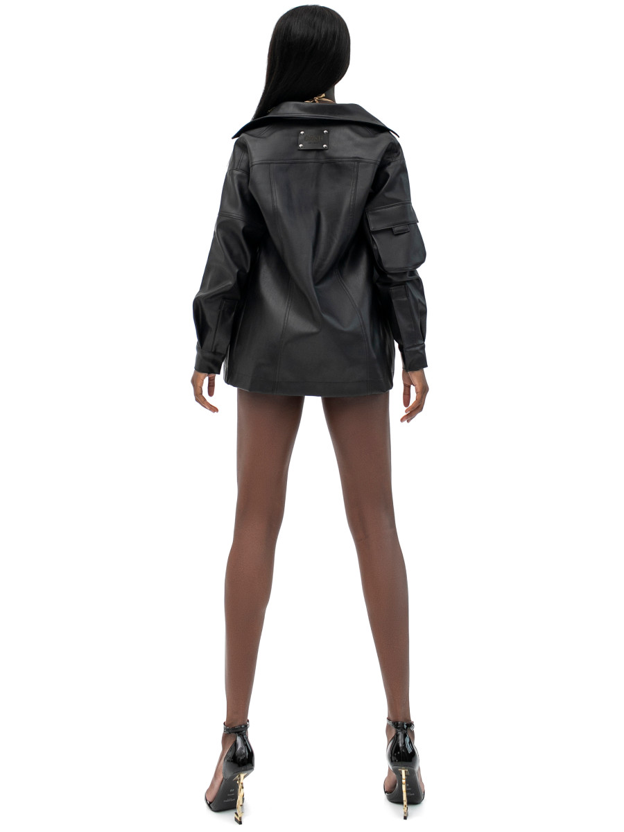 Рубашка leather