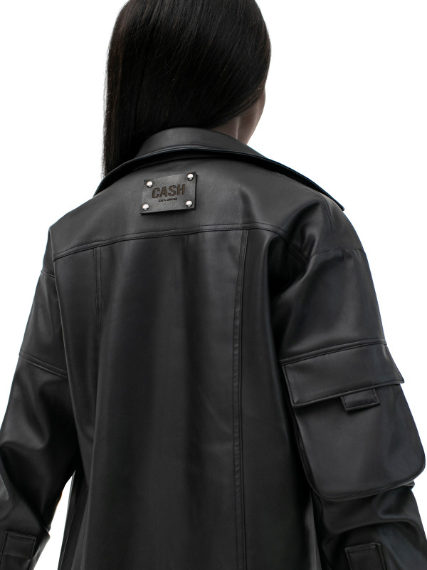 Рубашка leather
