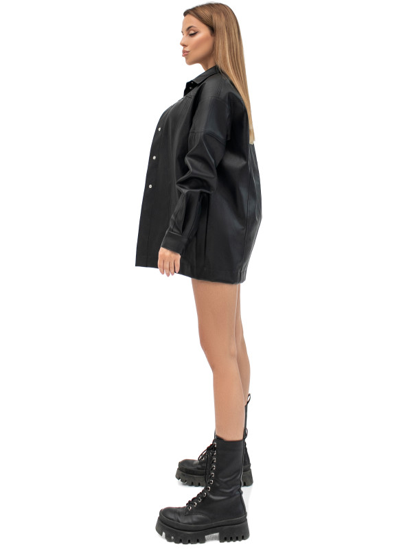 Рубашка leather
