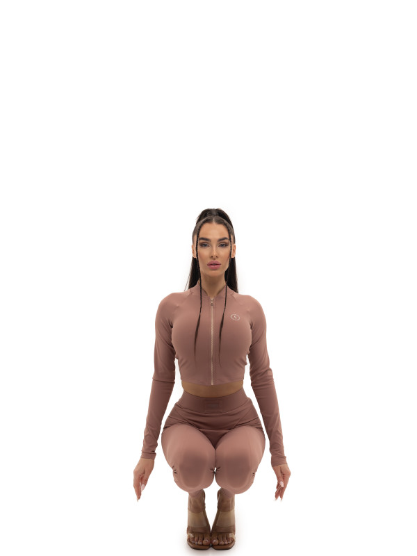 Zip-up top