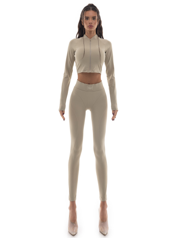 Zip-up top