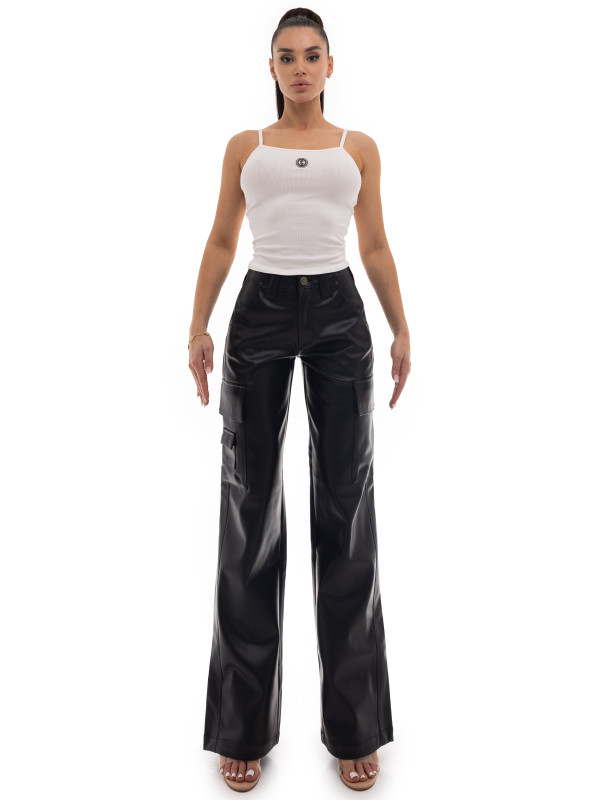 Брюки leather sahara