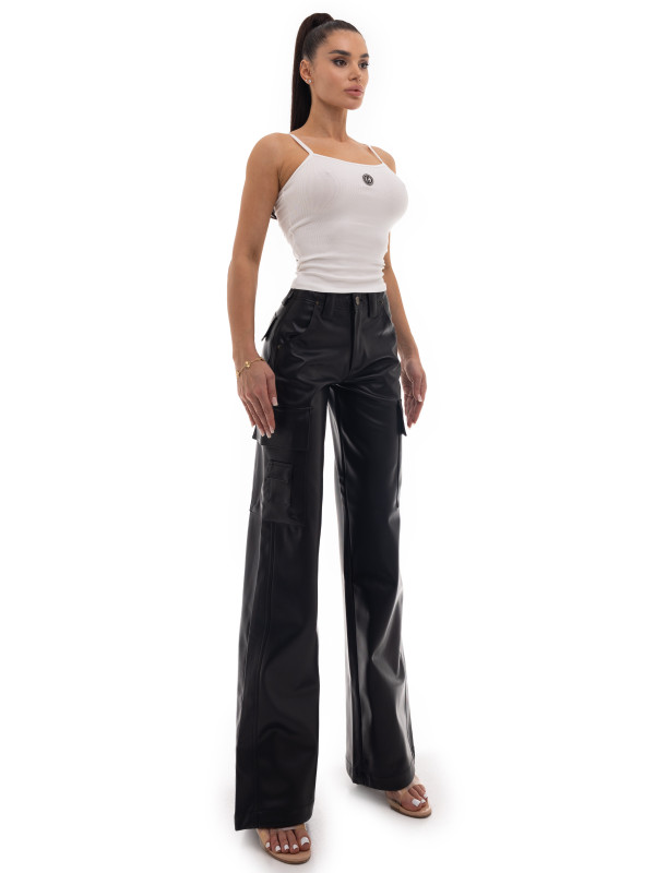 Брюки leather sahara