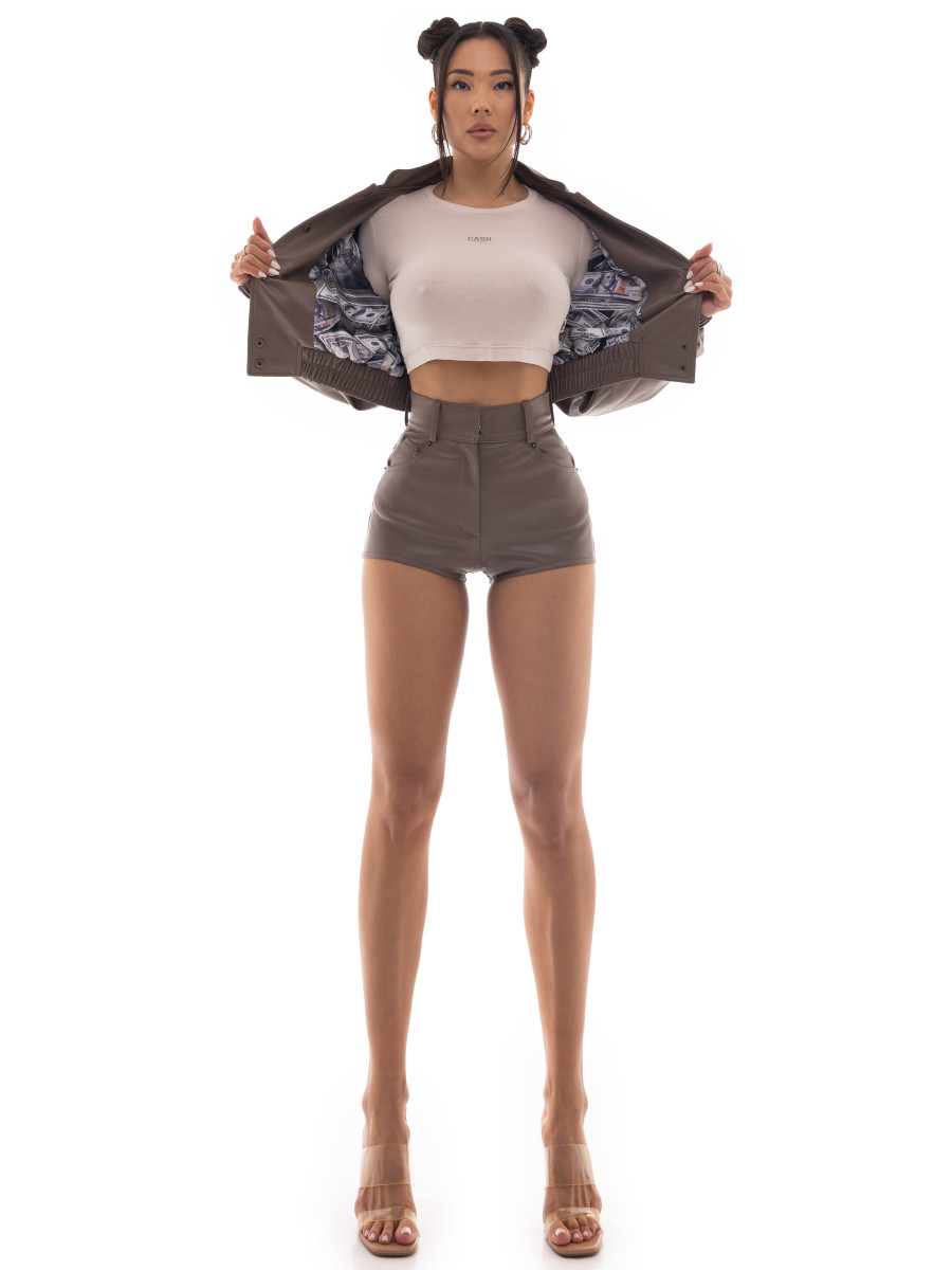 Шорти leather