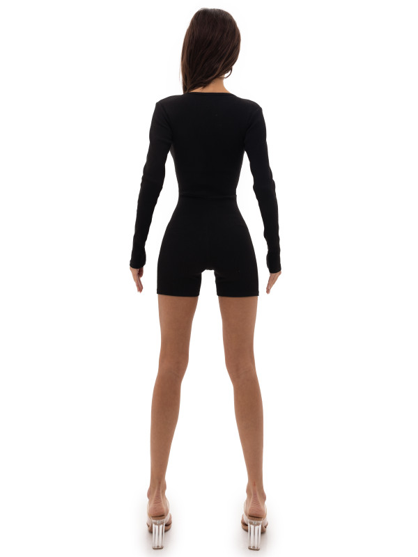 Комбинезон ribbed bodycon