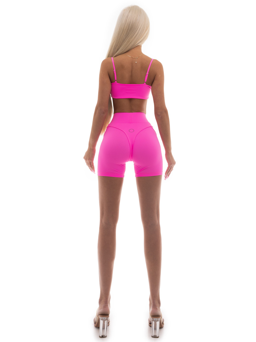 Boxer silk shorts