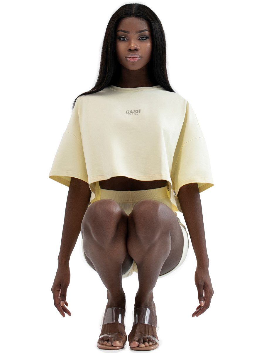 Футболка укорочена oversized