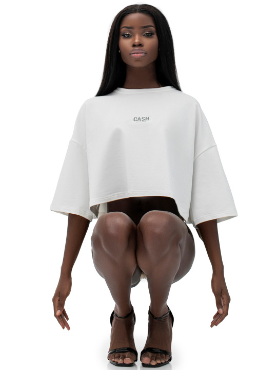 Футболка укорочена oversized