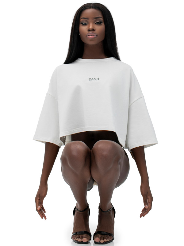 Футболка укорочена oversized